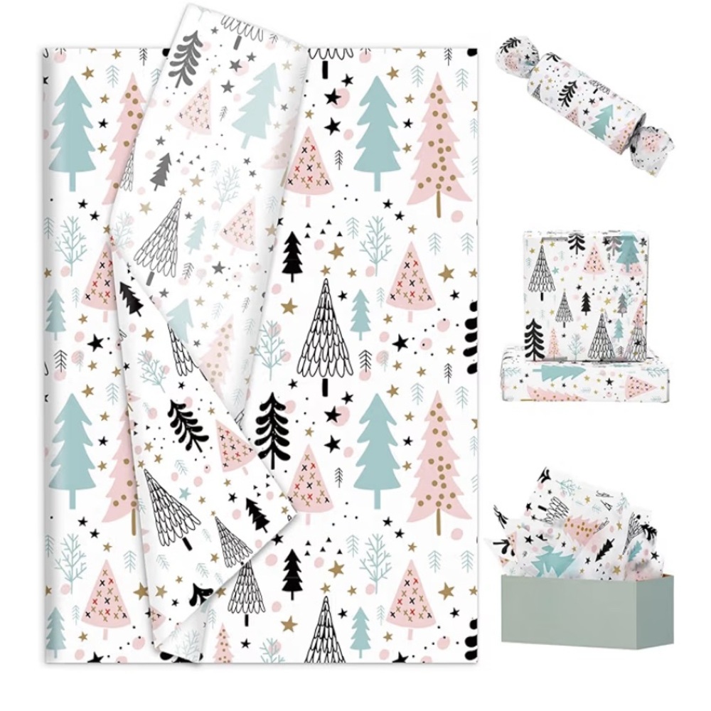 10Pk 14x20” Tissue Paper Christmas Tree